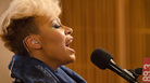 Emeli Sandé in studio at The Current. Emeli Sandé in studio at The Current.