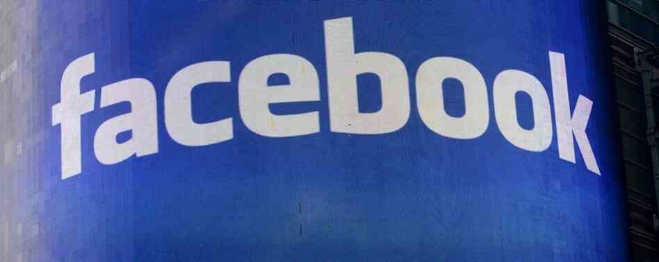 Facebook's logo.