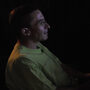 Jeff Hudale, who is autistic, demonstrates a face recognition test at the University of Pittsburgh in 2010. Researchers use eye tracking devices to monitor and record what he is looking at.