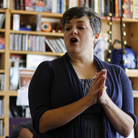 Kelly Hogan performs a Tiny Desk Concert at the NPR Music offices. Kelly Hogan performs a Tiny Desk Concert at the NPR Music offices.