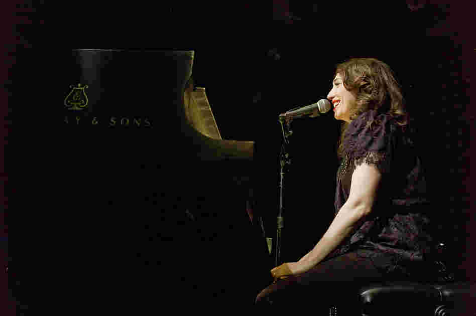 Regina Spektor, performing live at Le Poisson Rouge in New York City, May 31, 2012.