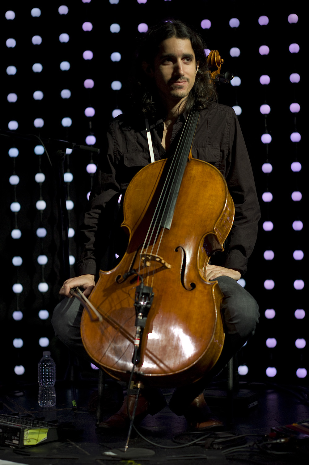 Cellist Yoed Nir also joined Regina Spektor on stage.