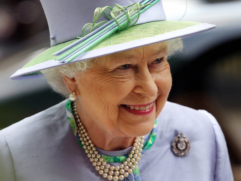 Britain's Queen Elizabeth II in London on Wednesday.