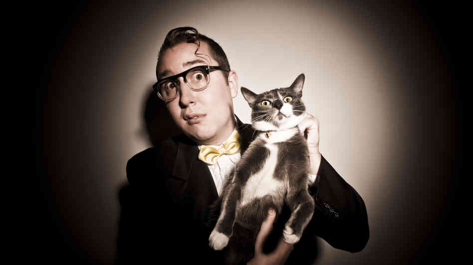 Tim Fite (left).