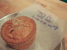 A Lamprey Pie from Pleasant House Bakery in Chicago. A Lamprey Pie from Pleasant House Bakery in Chicago.