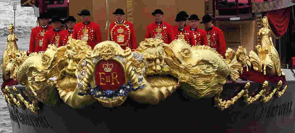The pageant was a nod to Britain's maritime heritage and was one of the biggest events on the river for centuries.
