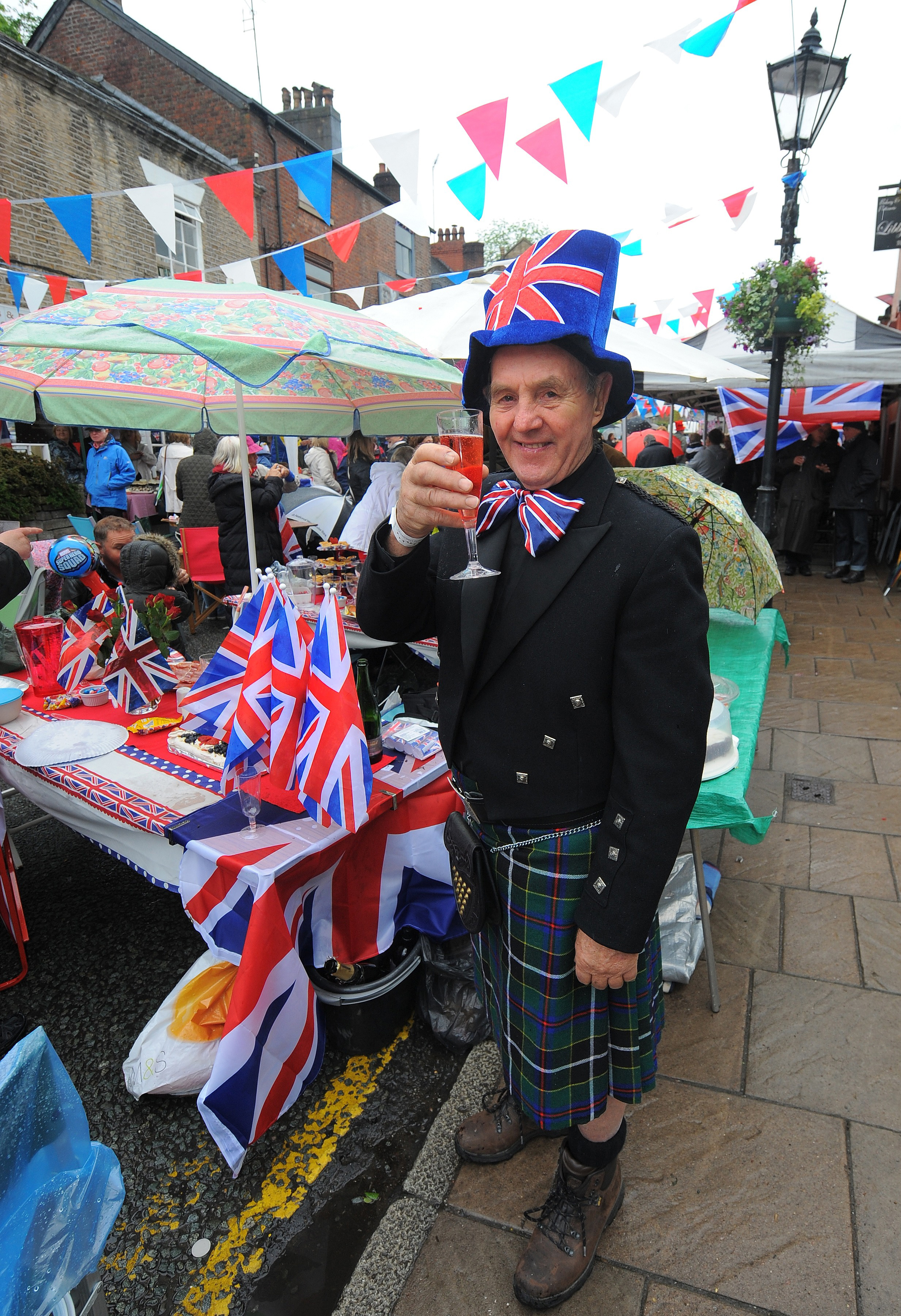 The four-day Diamond Jubilee celebrations also include thousands of street parties across the country.
