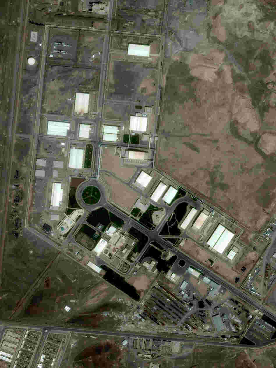 The Natanz facility, shown here in a photo taken May 14, 2009, is about 150 miles from Tehran.