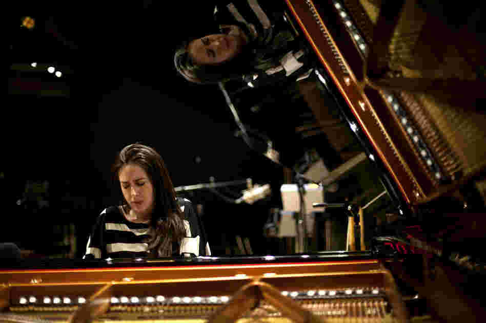 Pianist Vanessa Perez performs at NPR in Washington, D.C.