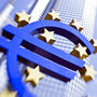 The European currency Euro logo stands in front of the European Central Bank (ECB) in Frankfurt, Germany on Aug. 4, 2011. The European Central Bank kept its key interest rate at 1.50 percent, a spokesman said as markets waited to see if the ECB would signal a resumption of eurozone bond purchases. The European currency Euro logo stands in front of the European Central Bank (ECB) in Frankfurt, Germany on Aug. 4, 2011. The European Central Bank kept its key interest rate at 1.50 percent, a spokesman said as markets waited to see if the ECB would signal a resumption of eurozone bond purchases.