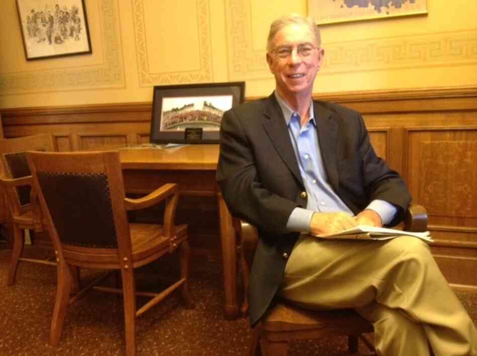 Wisconsin state Sen. Timothy Cullen, a Democrat, in his Capitol office in Madison.