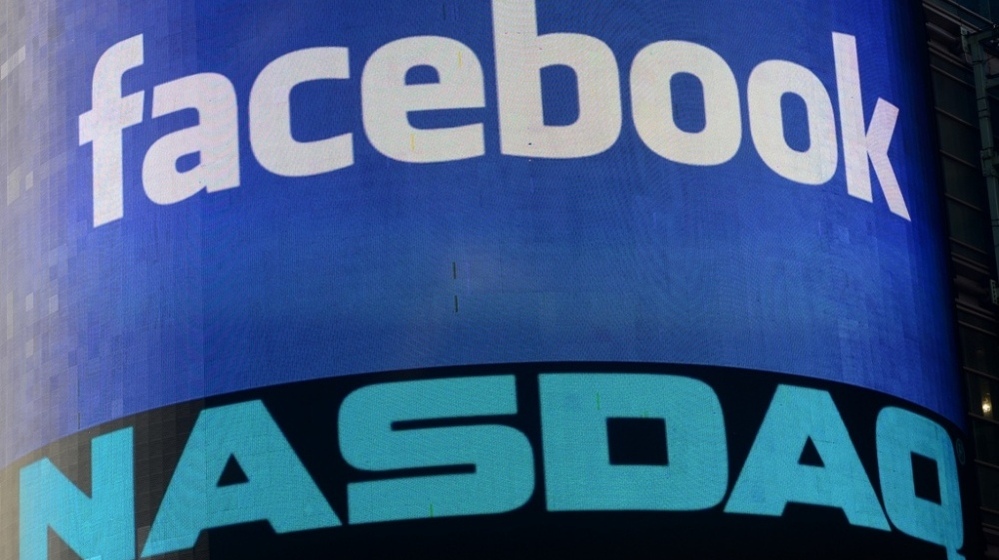 Facebook's logo.
