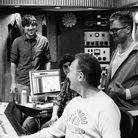 Grizzly Bear in the studio. Grizzly Bear in the studio.