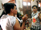 This photo series by Neil Rivas documents the journey of artist Alex Hernandez as he participates in Vela de las Intrepidas — or Vigil of the Intrepids — a festival celebrating muxe culture. This photo series by Neil Rivas documents the journey of artist Alex Hernandez as he participates in Vela de las Intrepidas — or Vigil of the Intrepids — a festival celebrating muxe culture.