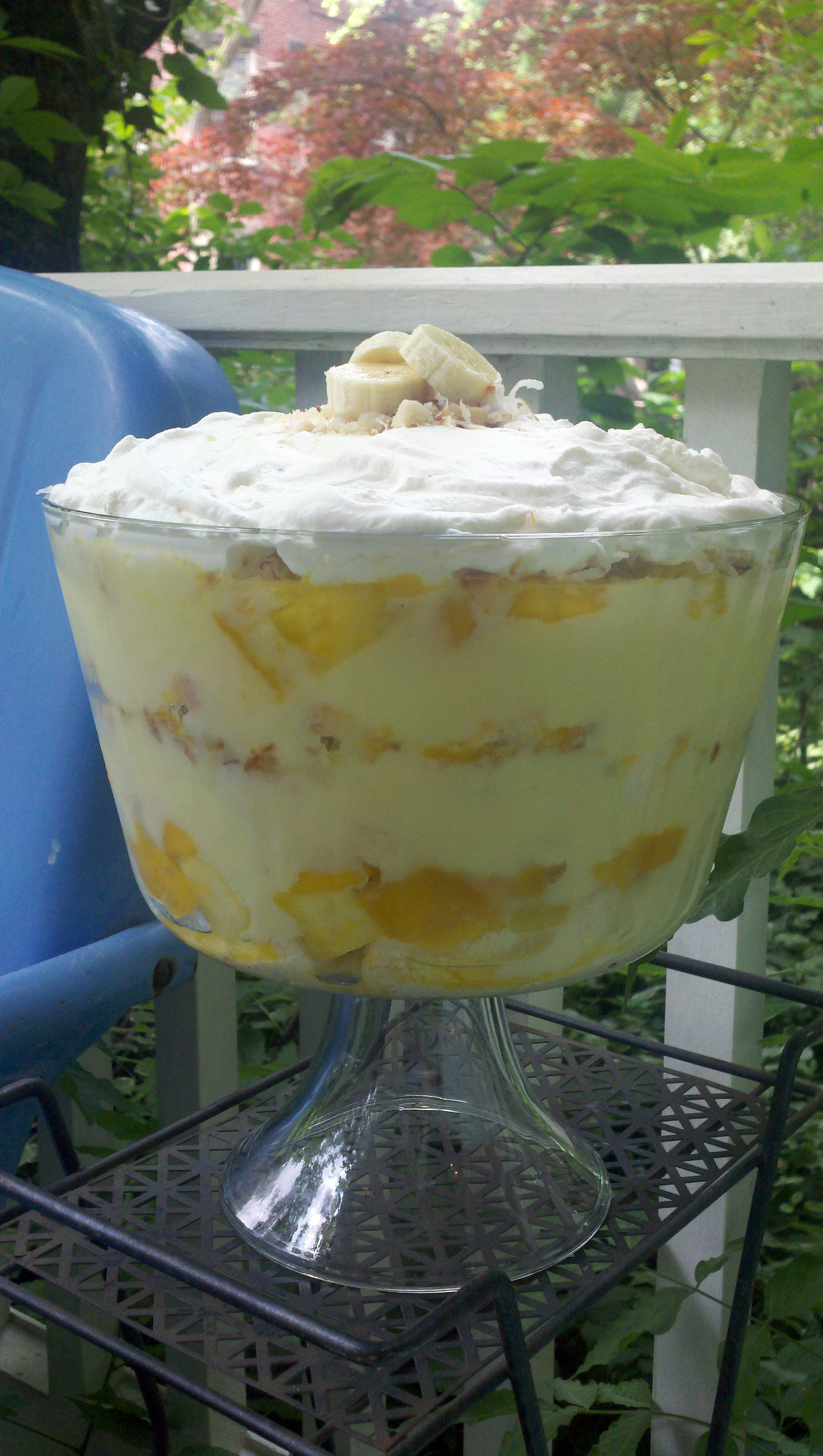 Tropical Rum Trifle