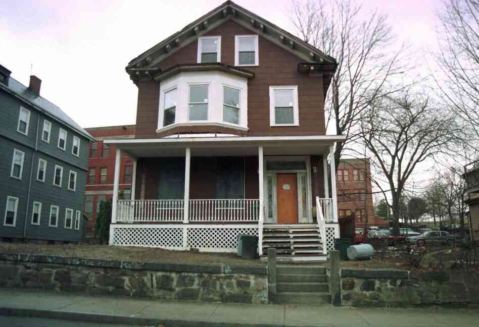 This is the house where slain African-American leader Malcolm X spent part of his childhood. It's in the Roxbury section of Boston. An attempt to preserve the frame house as a historic landmark faces an uphill battle.