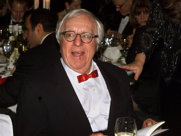 Science fiction writer Ray Bradbury in 2000.