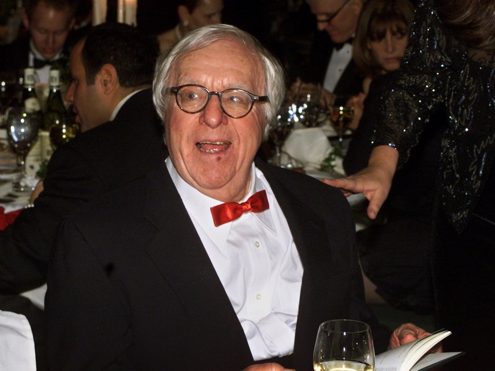 Science fiction writer Ray Bradbury in 2000.