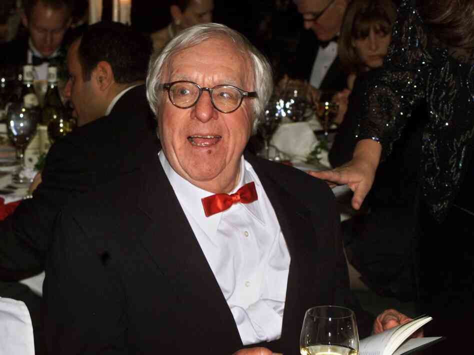 Science fiction writer Ray Bradbury in 2000.