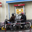 Iranians line up at a gas station to fuel their motorcycles in central Tehran in February. Oil is the lifeblood of Iran's economy, but the planned EU boycott is expected to deal a major blow to Iranian oil exports. Iranians line up at a gas station to fuel their motorcycles in central Tehran in February. Oil is the lifeblood of Iran's economy, but the planned EU boycott is expected to deal a major blow to Iranian oil exports.