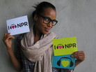 Kerry Washington at NPR West. Kerry Washington at NPR West.
