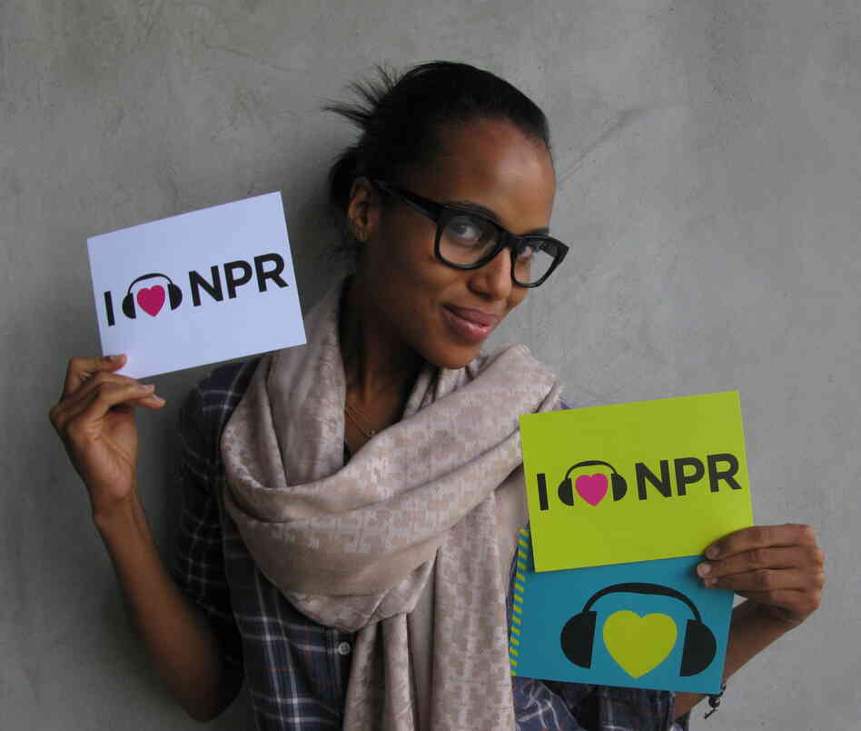Kerry Washington at NPR West.