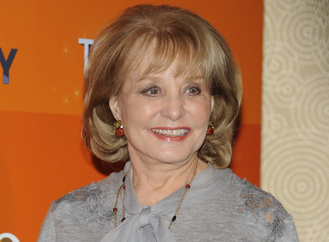 Barbara Walters attends the "Today" show 60th anniversary celebration at the Edison Ballroom in New York in January.