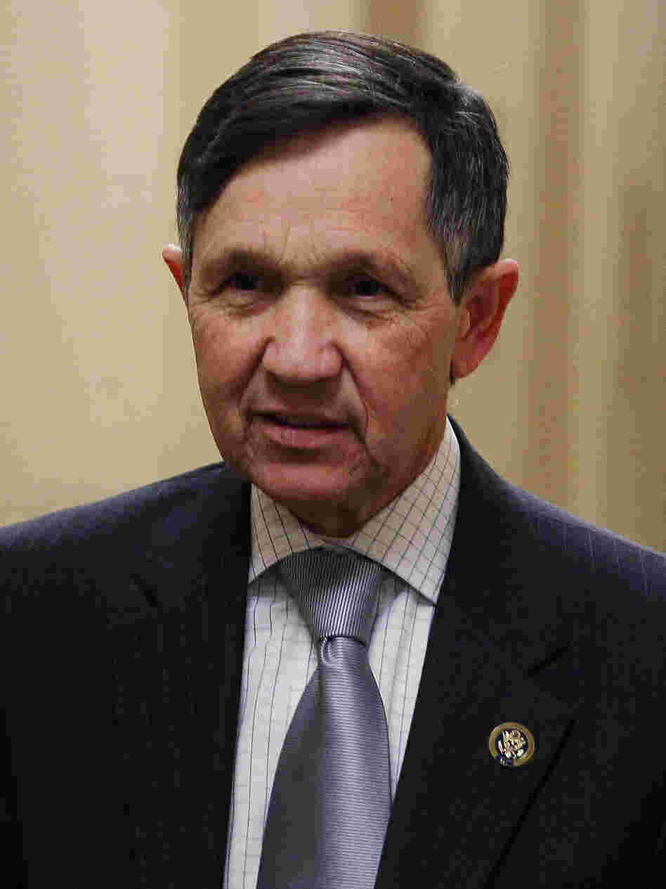 Rep. Dennis Kucinich's congressional career will end in January. That news sparked some snark on Twitter last month.