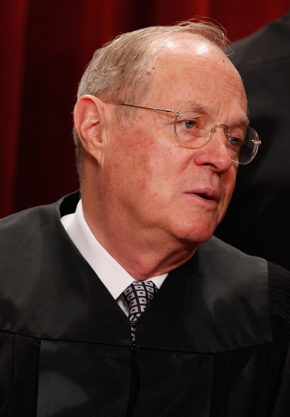 Justice Anthony Kennedy, who wrote the Citizens United opinion saying that corporations can pay for ads expressly promoting or attacking political candidates.
