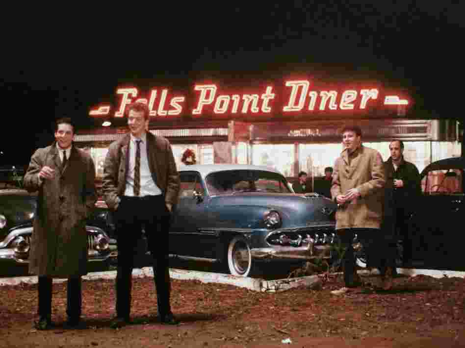 Steve Guttenberg (left) stars alongside Daniel Stern (center) and Paul Reiser in 1982's Diner, which continues to be one of his most beloved film projects. He sometimes appears as a guest at revival screenings.