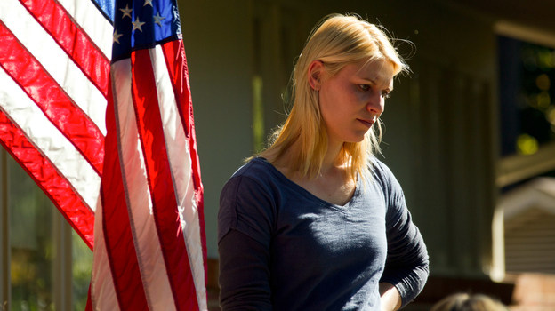 Claire Danes as Carrie Mathison in Homeland.