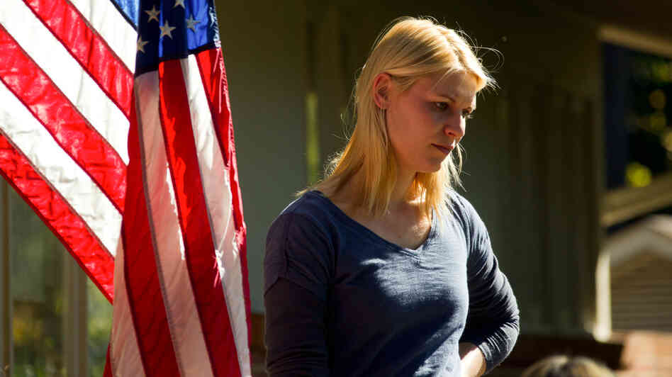 Claire Danes as Carrie Mathison in Homeland.