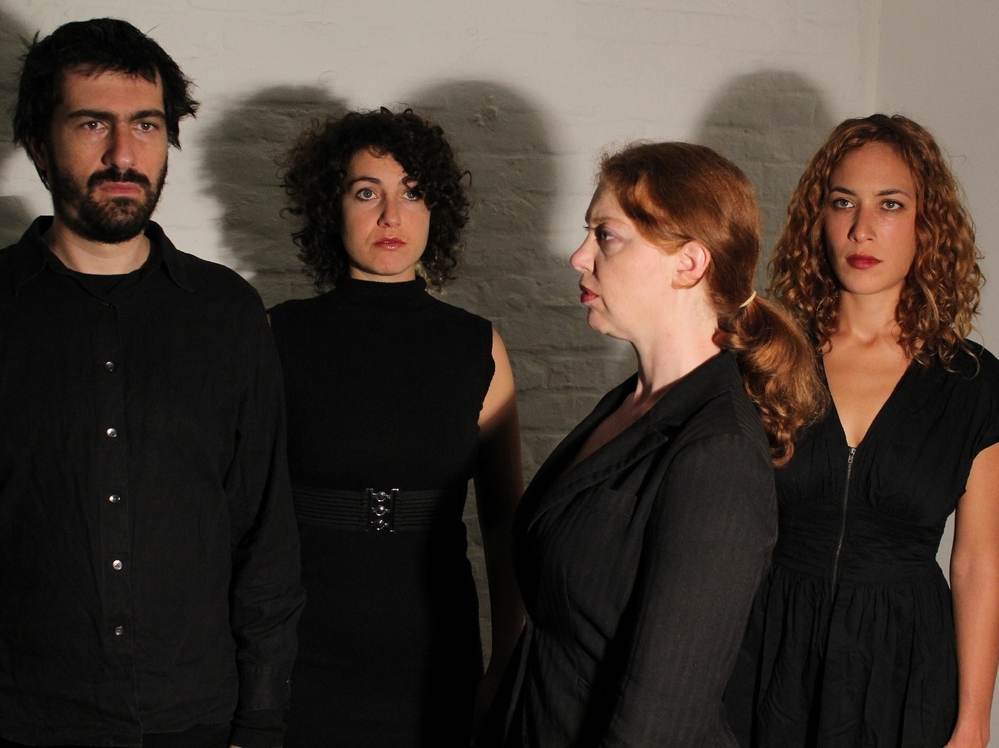 "Schweigeminute" is a four-person, one-act play that explores the complicated relationship between Israel and Germany through semi-autobiographical stories.