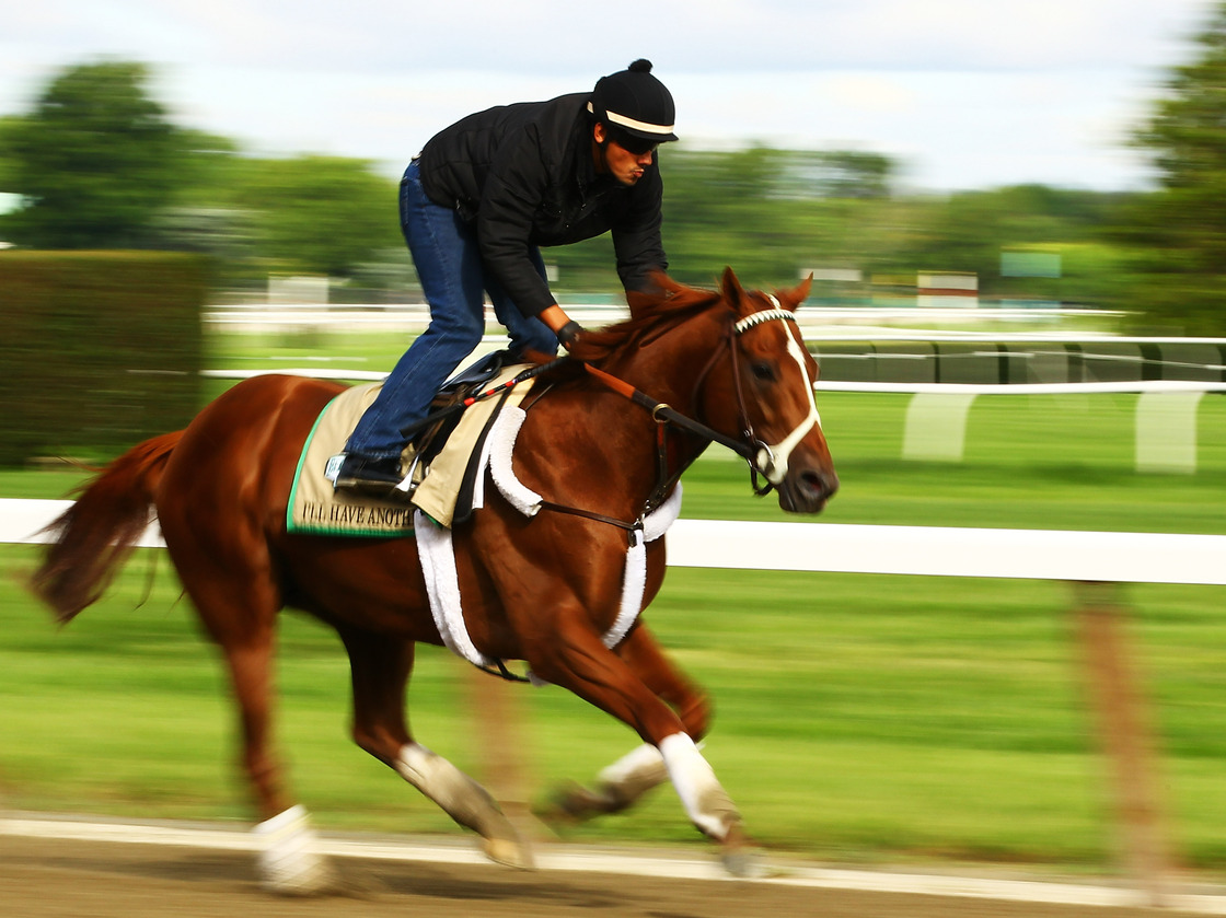 I'll Have Another training earlier this week at Belmont Park in Elmont, N.Y.