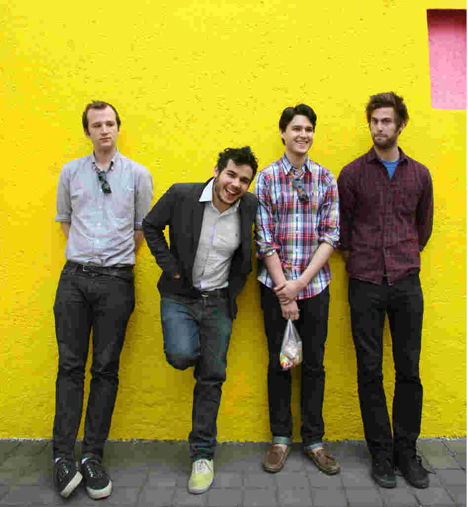 Vampire Weekend (from left: Chris Baio, Rostam Batmanglij, Ezra Koenig, Christopher Tomson) signed with XL Recordings in 2007. Vampire Weekend (from left: Chris Baio, Rostam Batmanglij, Ezra Koenig, Christopher Tomson) signed with XL Recordings in 2007.
