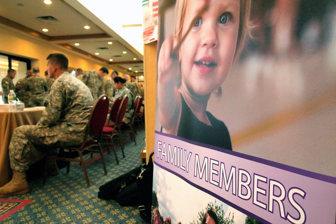 A recent Yellow Ribbon Reintegration Program event in Boston offered help for members of the 182nd Infantry Regiment of the Army National Guard as they transition back to being civilians.