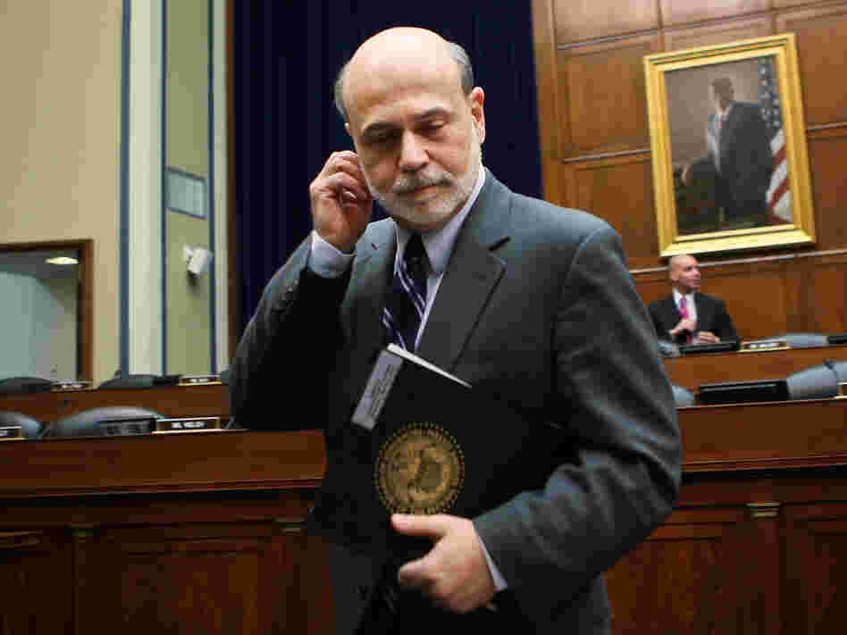 Federal Reserve Board Chairman Ben Bernanke hasn't said whether the central bank will act to further stimulate the economy.