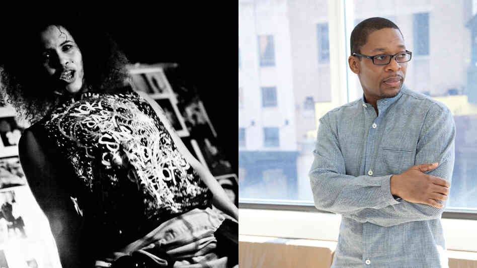 Neneh Cherry and Ravi Coltrane. Neneh Cherry and Ravi Coltrane.