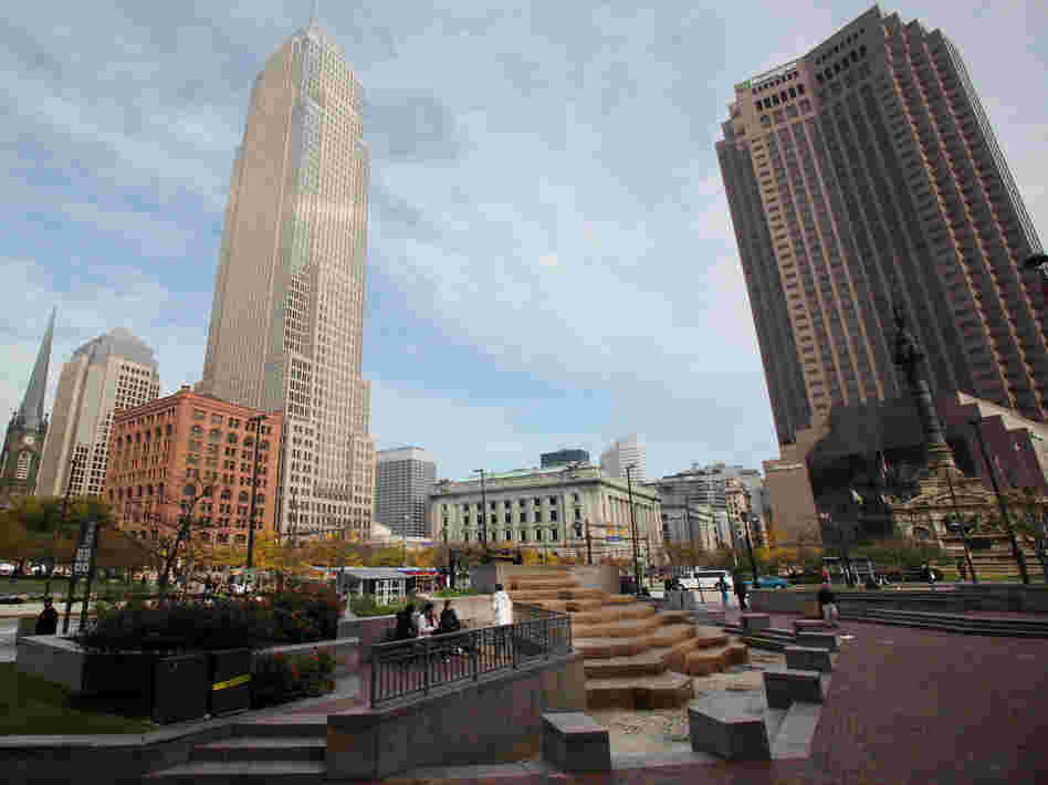 Development of old properties in downtown Cleveland has caused an influx of young, college-educated residents.