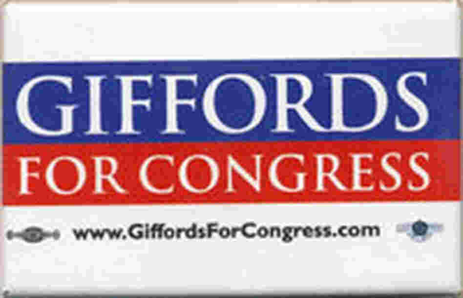 Giffords resigned her seat in January after 4 years in Congress. Giffords resigned her seat in January after 4 years in Congress.