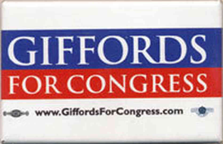 Giffords resigned her seat in January after 4 years in Congress. Giffords resigned her seat in January after 4 years in Congress.