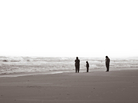 Family on a beach. Family on a beach.
