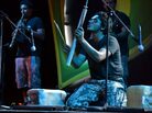 Noor Noor performs with his band El-Zabaleen, which makes many of its instruments out of recycled materials. Noor Noor performs with his band El-Zabaleen, which makes many of its instruments out of recycled materials.