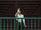 A Chinese paramilitary guard gestures outside the North Korean Embassy in Beijing on May 17. Tensions between the two countries are rising after unidentified North Koreans hijacked three Chinese fishing boats and demanded ransom, before releasing the vessels and their crew. A Chinese paramilitary guard gestures outside the North Korean Embassy in Beijing on May 17. Tensions between the two countries are rising after unidentified North Koreans hijacked three Chinese fishing boats and demanded ransom, before releasing the vessels and their crew.