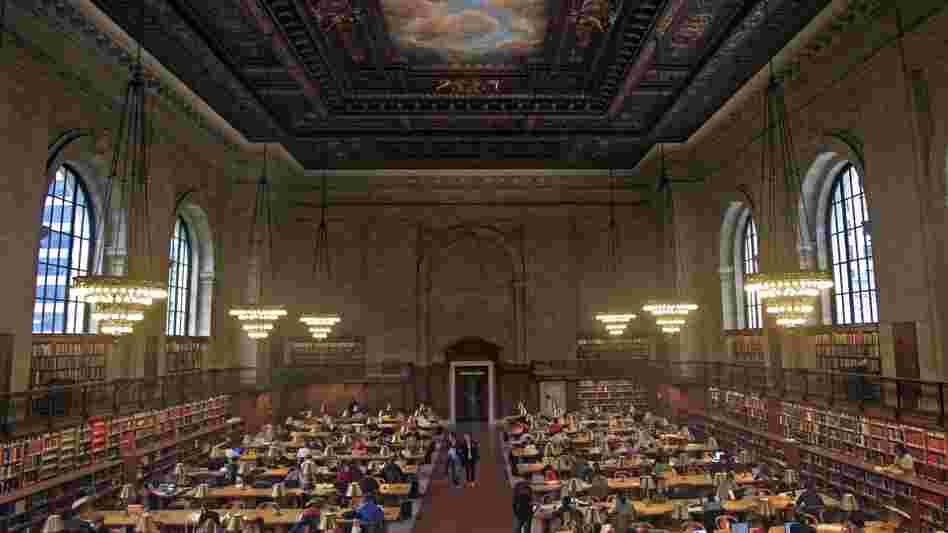 The New York Public Library's Rose Reading Room sits atop seven floors of book stacks, all closed to the public. Under a controversial renovation plan, many of those books would be moved to New Jersey.