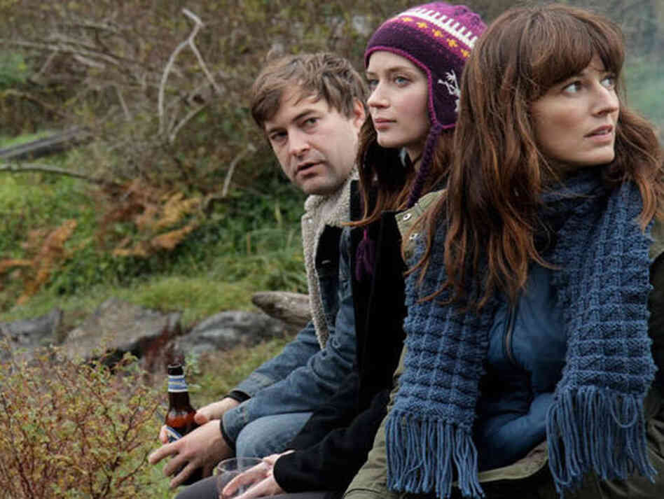 Jack with Iris and her sister, Hannah (Rosemarie DeWitt). Jack and Hannah's tequila-soaked one-night stand is the catalyst for the film's comedic twists.