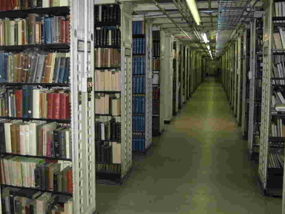 The library's stacks, which are closed to the public, currently hold about 3 million books.
