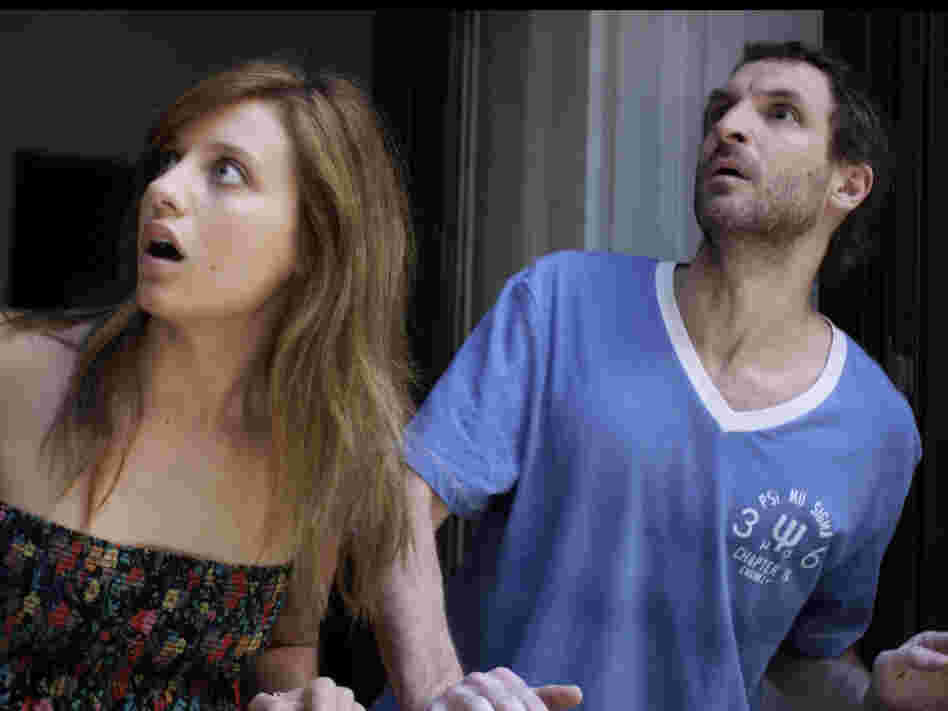 In Extraterrestrial, Julia (Michelle Jenner) and Julio use the alien arrival to divert attention away from their one-night stand.