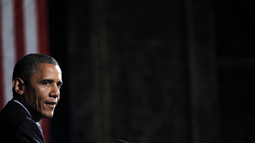 President Obama at a Democratic Party election fundraiser in Chicago on June 1.