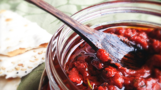 Just a spoonful of the spicy chili paste known as harissa goes a long way (NPR)